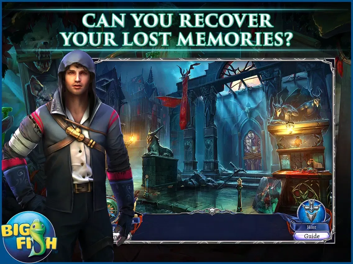 Captures d'écran de Grim Legends: The Dark City (Full) - Hidden Object iPad 