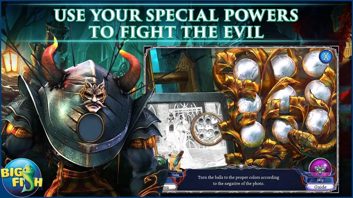 Captures d'écran de Grim Legends: The Dark City (Full) - Hidden Object