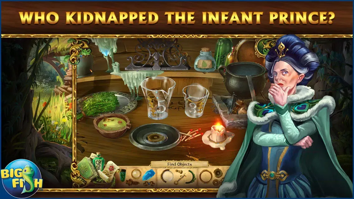 Captures d'écran de Grim Legends 2: Song of the Dark Swan - A Magical Hidden Object Game