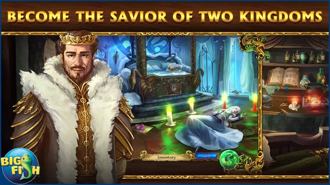 Ảnh chụp màn hình của Grim Legends 2: Song of the Dark Swan - A Magical Hidden Object Game (Full)