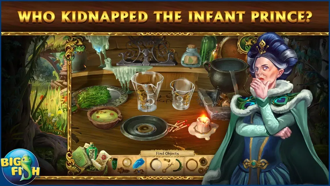 Ảnh chụp màn hình của Grim Legends 2: Song of the Dark Swan - A Magical Hidden Object Game (Full)