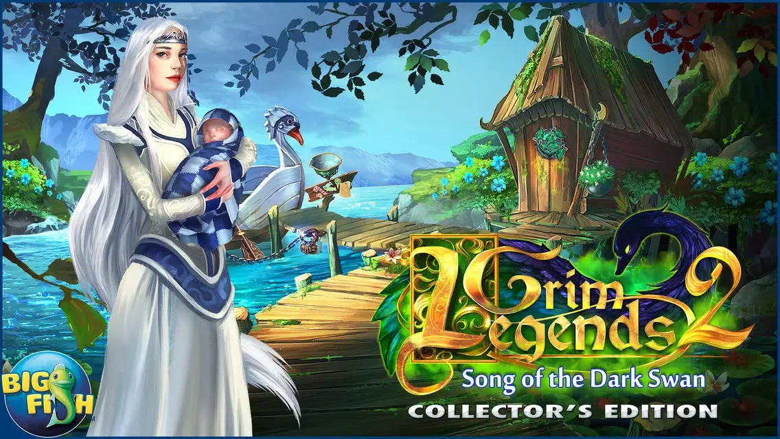 Ảnh chụp màn hình của Grim Legends 2: Song of the Dark Swan - A Magical Hidden Object Game (Full)