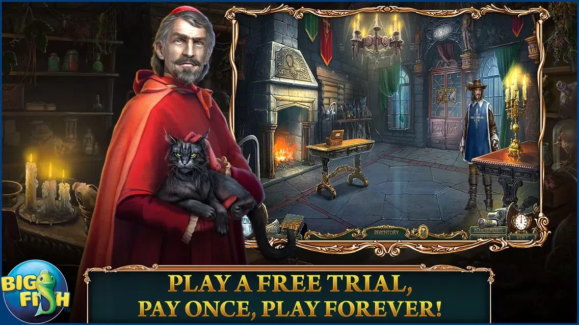 Haunted Legends: The Iron Mask - Hidden Objects Screenshots