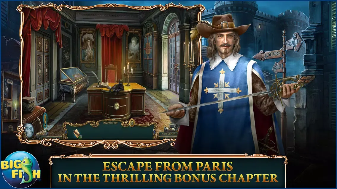 Haunted Legends: The Iron Mask - Hidden Objects Screenshots