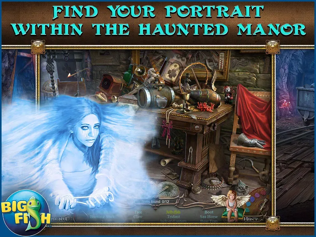 Скриншоты Haunted Manor: Painted Beauties HD - A Hidden Objects Mystery iPad 