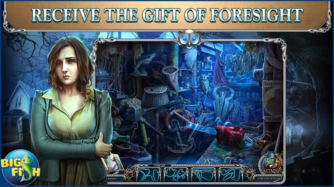 Capturas de tela do Mystery Trackers: Nightsville Horror - A Hidden Object Adventure (Full)
