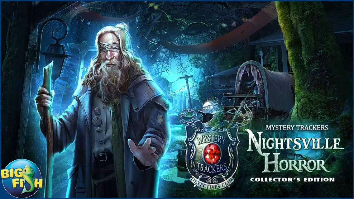 Capturas de tela do Mystery Trackers: Nightsville Horror - A Hidden Object Adventure (Full)