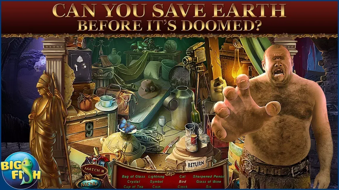 Tangkapan skrin Revived Legends: Titan's Revenge - An Epic Hidden Object Adventure (Full)