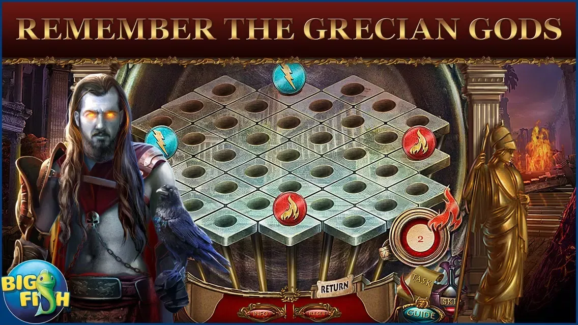 Tangkapan skrin Revived Legends: Titan's Revenge - An Epic Hidden Object Adventure (Full)
