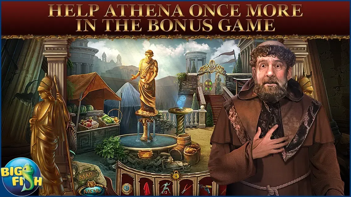 Tangkapan skrin Revived Legends: Titan's Revenge - An Epic Hidden Object Adventure (Full)