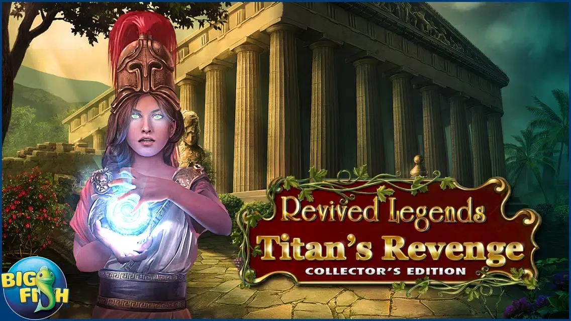 Tangkapan skrin Revived Legends: Titan's Revenge - An Epic Hidden Object Adventure (Full)