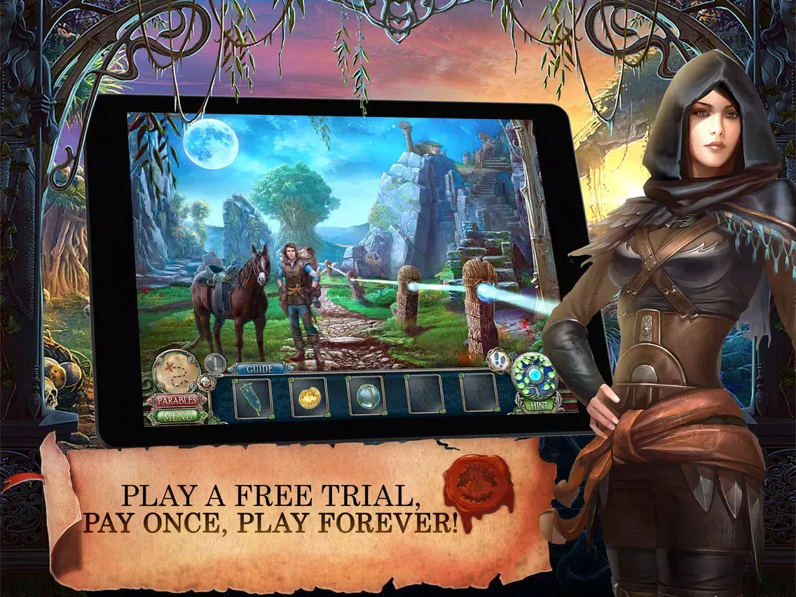 Dark Parables: Swan Princess & The Dire Tree iPad  Screenshots