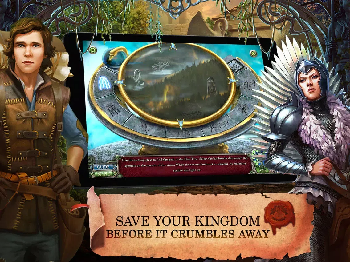 Dark Parables: Swan Princess & The Dire Tree iPad  Screenshots