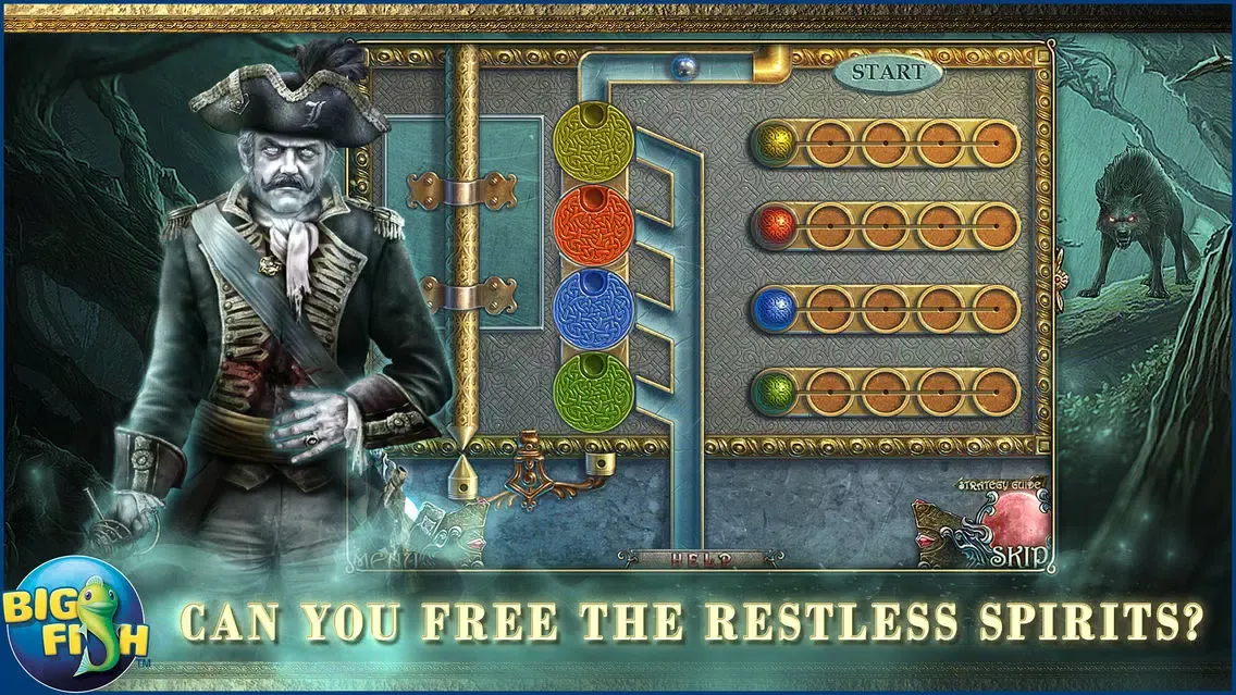 Shadow Wolf Mysteries: Tracks of Terror - A Hidden Object Adventure Ekran Görüntüleri