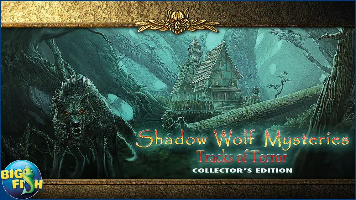 Shadow Wolf Mysteries: Tracks of Terror - A Hidden Object Adventure Ekran Görüntüleri