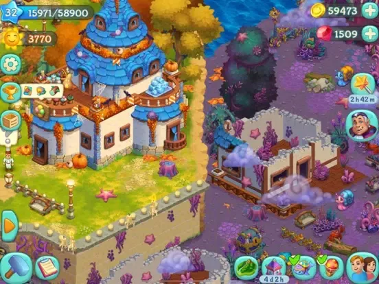 Decurse – Magical Farming Game iPad  स्क्रीनशॉट