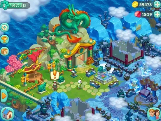 Decurse – Magical Farming Game iPad  स्क्रीनशॉट