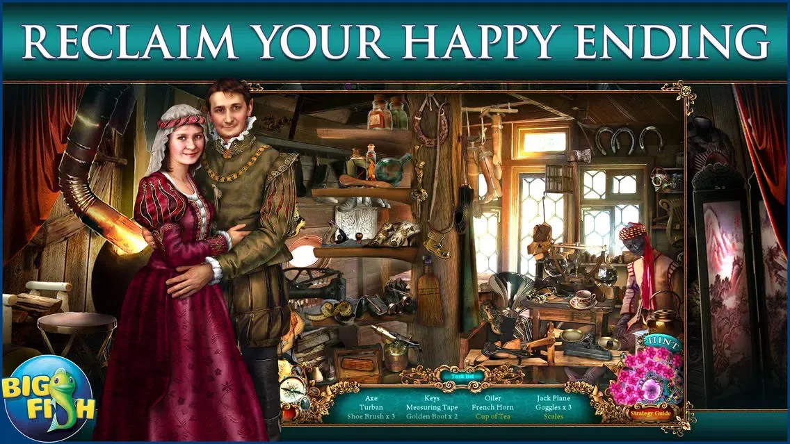 Ảnh chụp màn hình của Unfinished Tales: Illicit Love - A Hidden Objects Fairy Tale