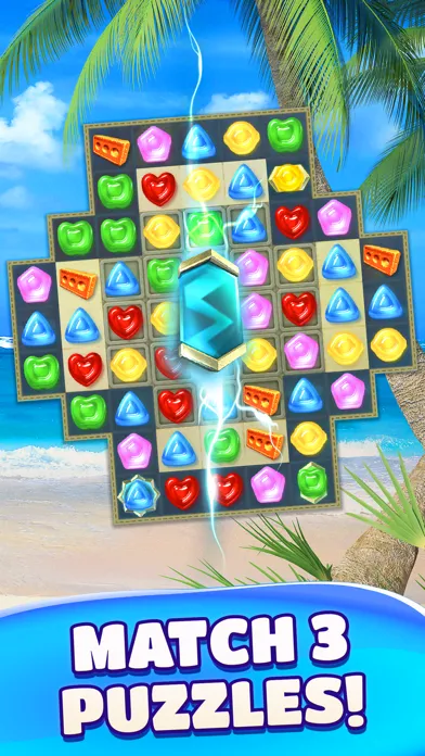 Gummy Drop! Match 3 Puzzles スクリーンショット