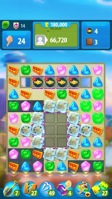 Gummy Drop! Match 3 Puzzles スクリーンショット
