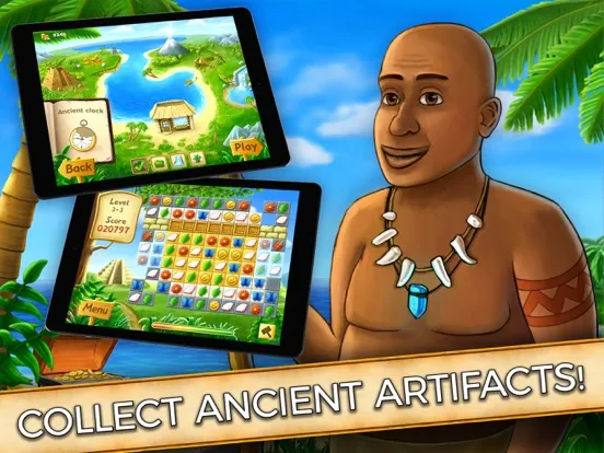 Tangkapan skrin Artifact Quest - Match 3 Game iPad 