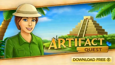Tangkapan skrin Artifact Quest - Match 3 Game