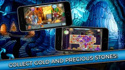 Tangkapan skrin Cave Quest - Match 3 Game