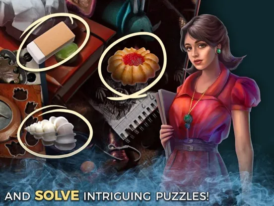 Grim Tales: The White Lady iPad  سکرین شاٹس