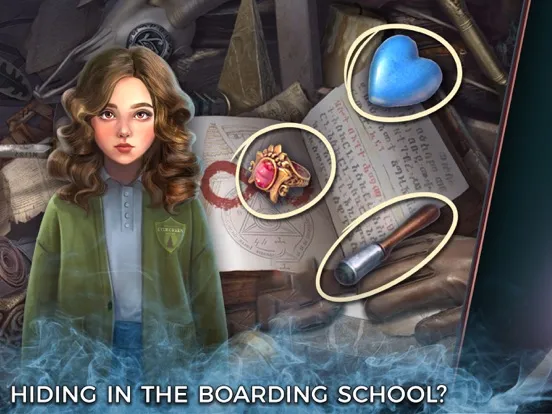 Grim Tales: The White Lady iPad  سکرین شاٹس