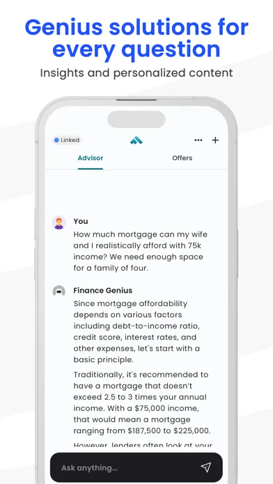 Finance Genius - AI for Money স্ক্রিনশট