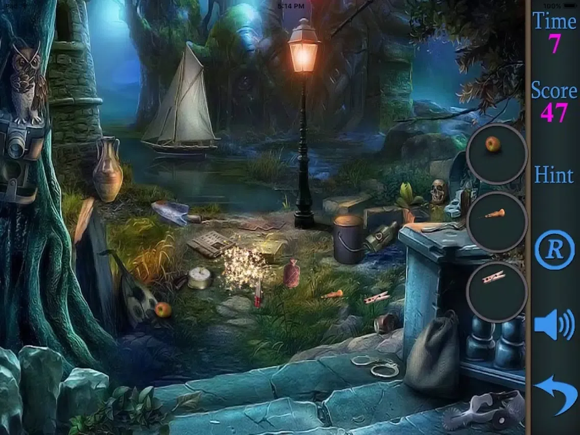 تصاویر Hidden Objects Of A Dark Side Of The Forest iPad 