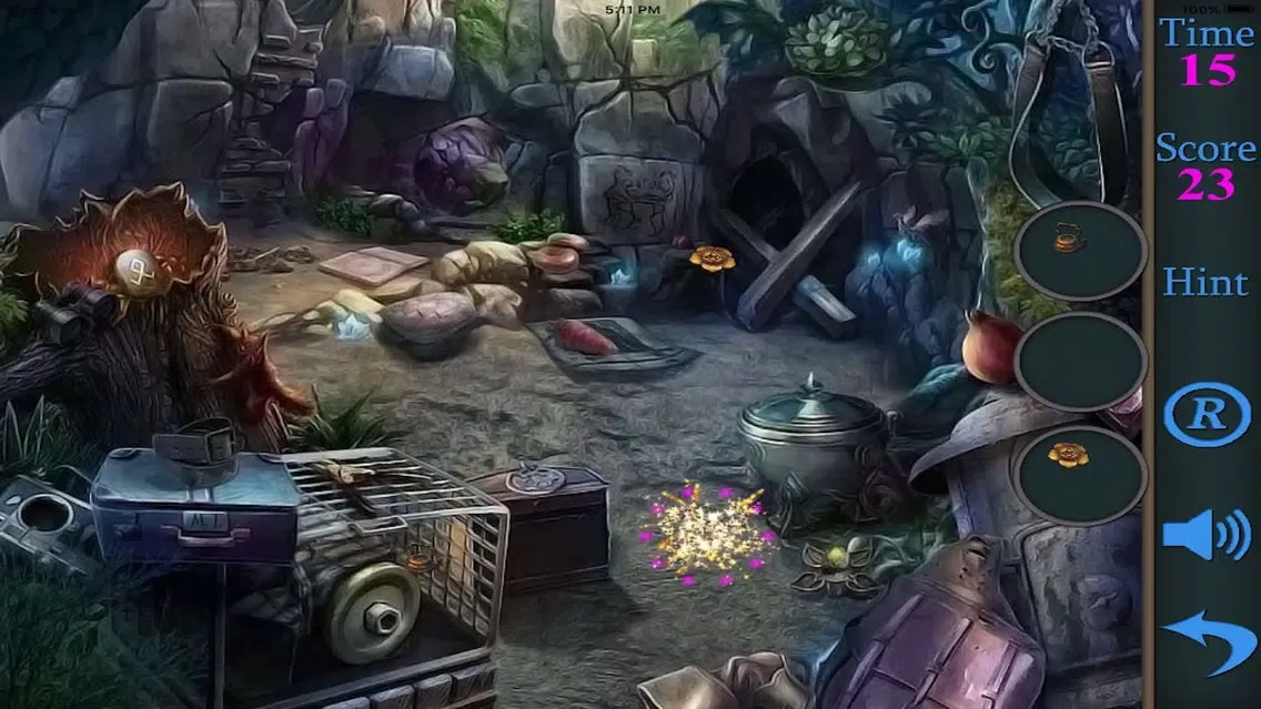 تصاویر Hidden Objects Of A Dark Side Of The Forest