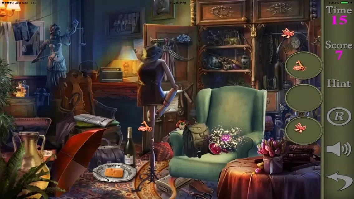 Hidden Objects Of A Murder On A Full Moon Screenshots