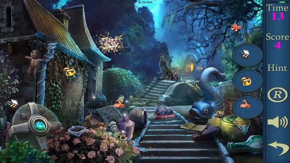Capturas de tela do Hidden Objects Of A Paranormal Woods