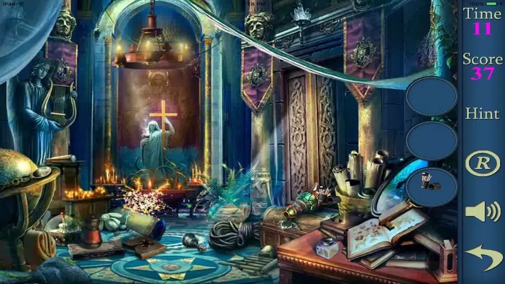 Capturas de tela do Hidden Objects Of A Paranormal Woods