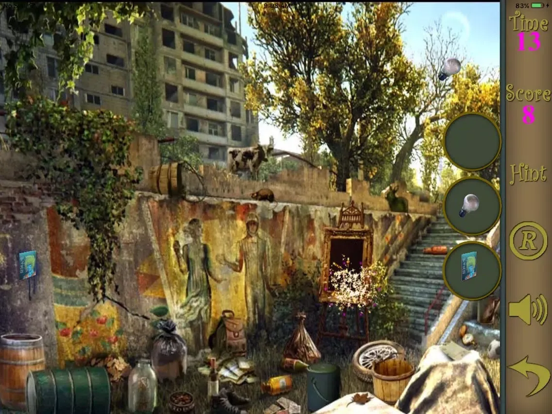 Hidden Objects Of The Abandoned Neighborhood iPad  Ekran Görüntüleri