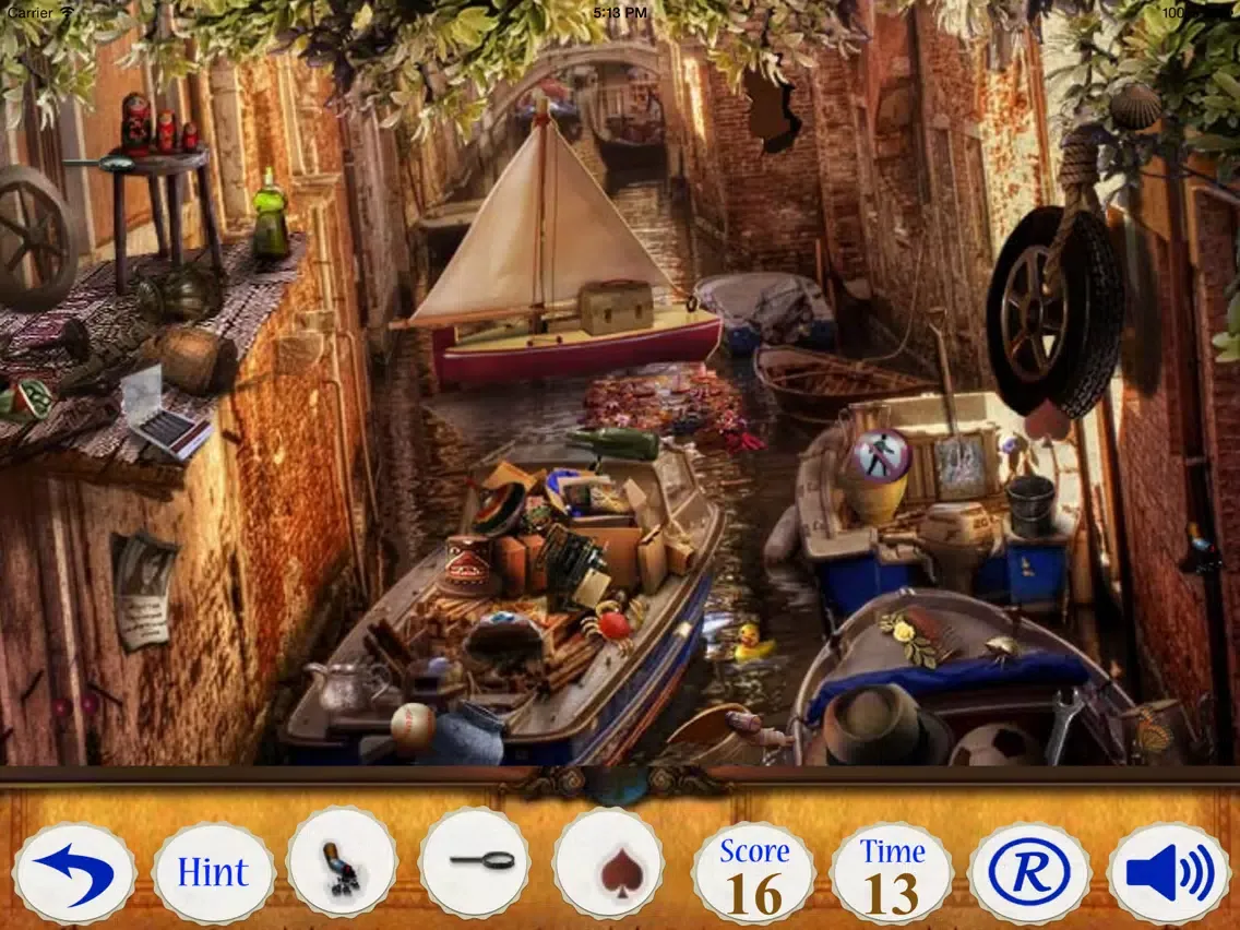 Hidden Objects:A Venice Memories iPad 應用截圖