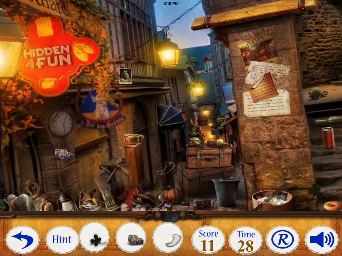 Hidden Objects:A Venice Memories iPad 應用截圖
