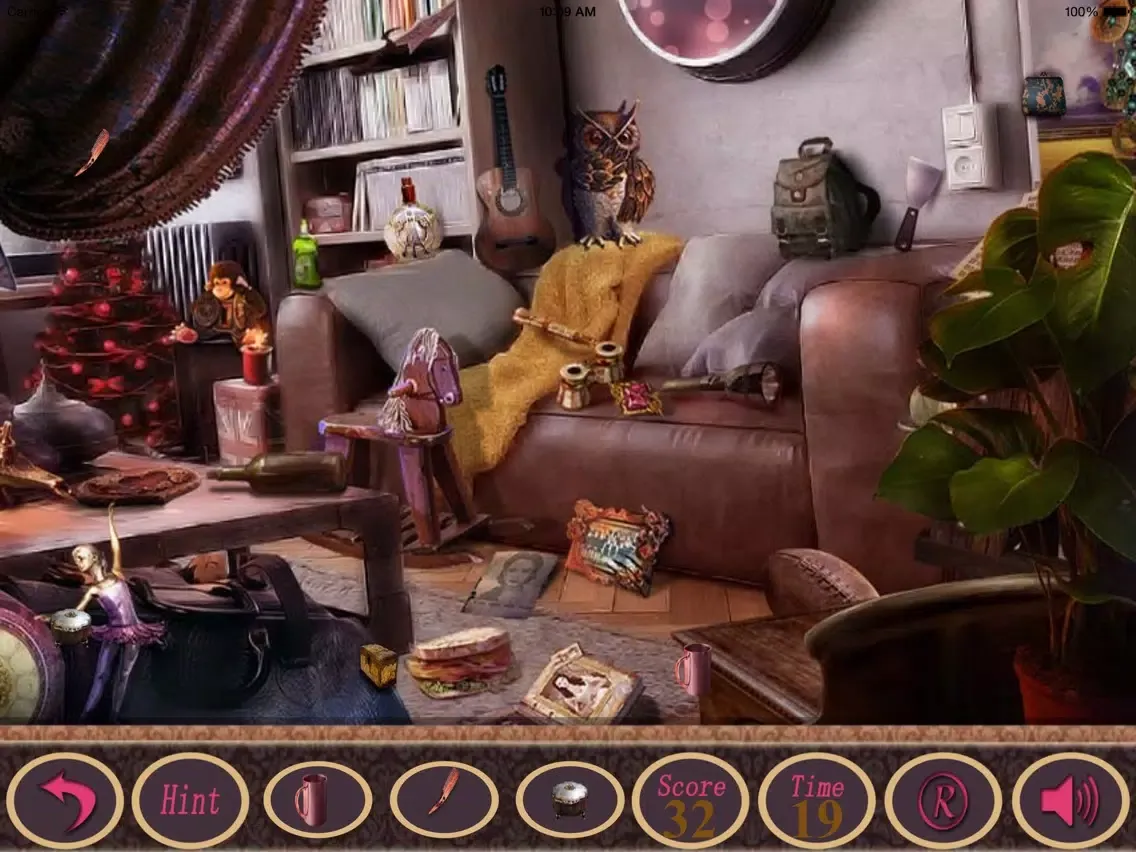 تصاویر Hidden Objects Holiday Cleaning Tips iPad 