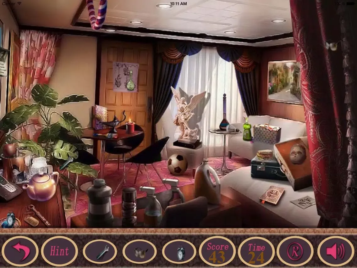 تصاویر Hidden Objects Holiday Cleaning Tips iPad 