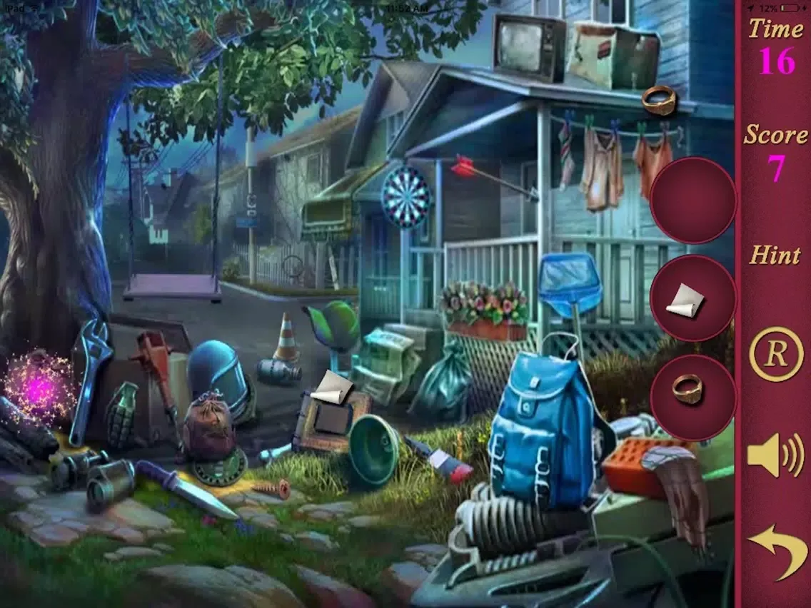 ภาพหน้าจอของ Hidden Objects Of A Ghost Shelter iPad 