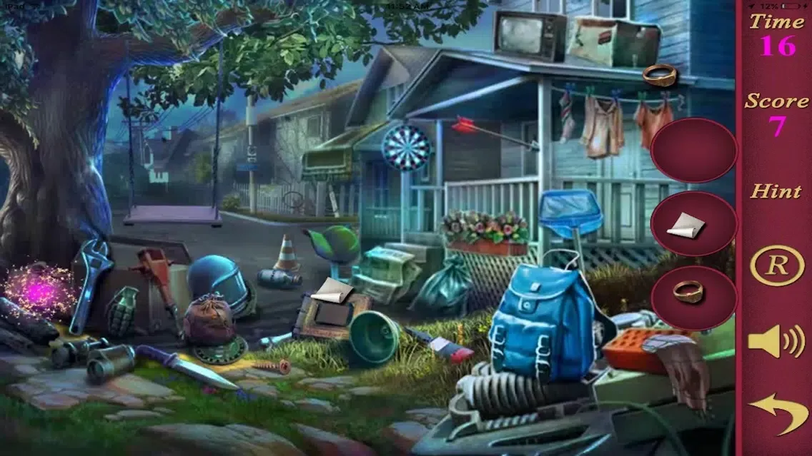 ภาพหน้าจอของ Hidden Objects Of A Ghost Shelter