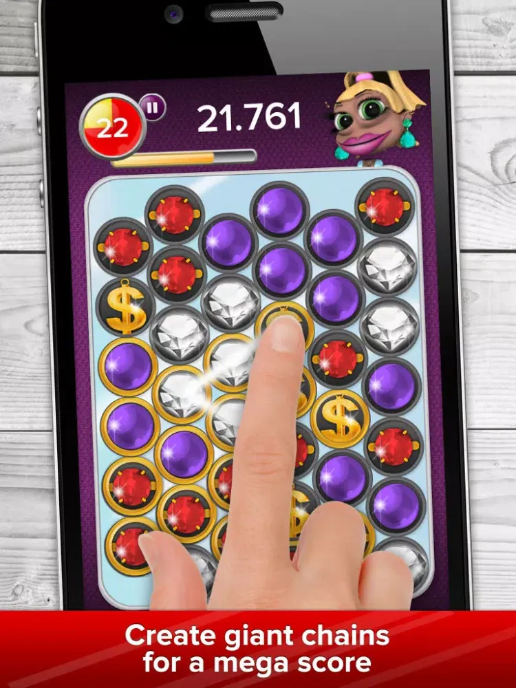Tangkapan layar Jewel Sprint iPad 