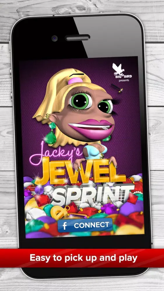 Tangkapan layar Jewel Sprint
