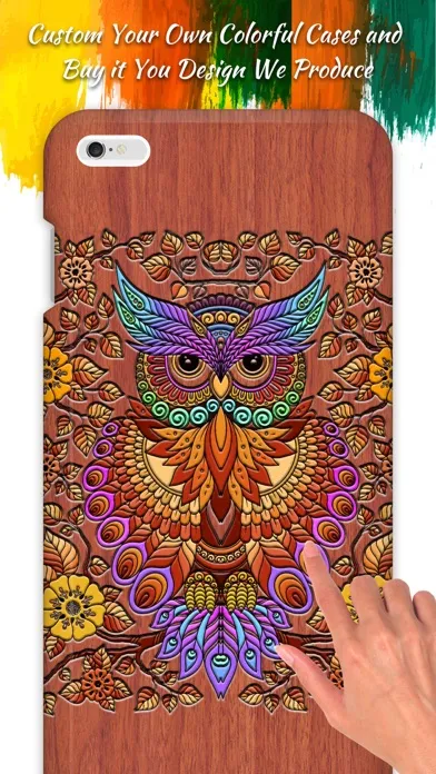صور Coloring Owl:Paint Color Cases