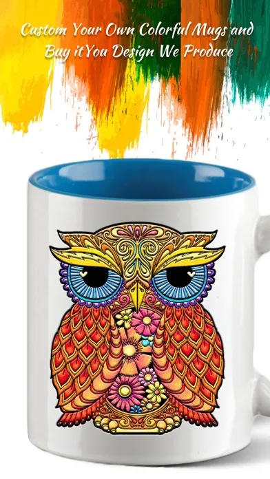 صور Coloring Owl:Paint Color Cases