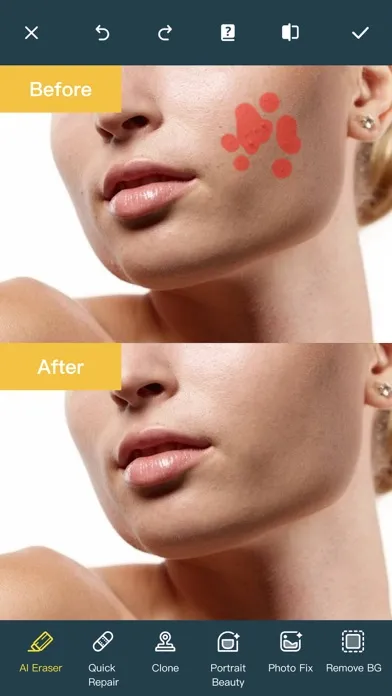 ภาพหน้าจอของ Photo Retouch-Object Removal