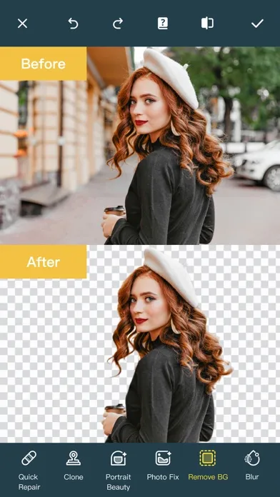 ภาพหน้าจอของ Photo Retouch-Object Removal