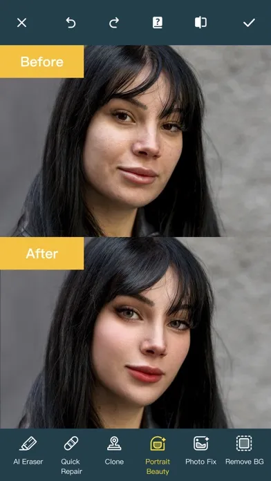 ภาพหน้าจอของ Photo Retouch-Object Removal
