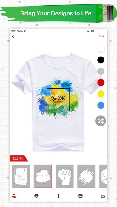 Super T-Shirt Designer Screenshots